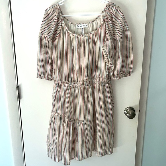 Apiece Apart Multicolor Striped Dress Size 8 - Picture 4 of 7